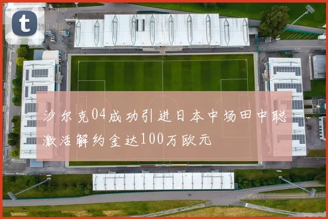 沙尔克04成功引进日本中场田中聪激活解约金达100万欧元